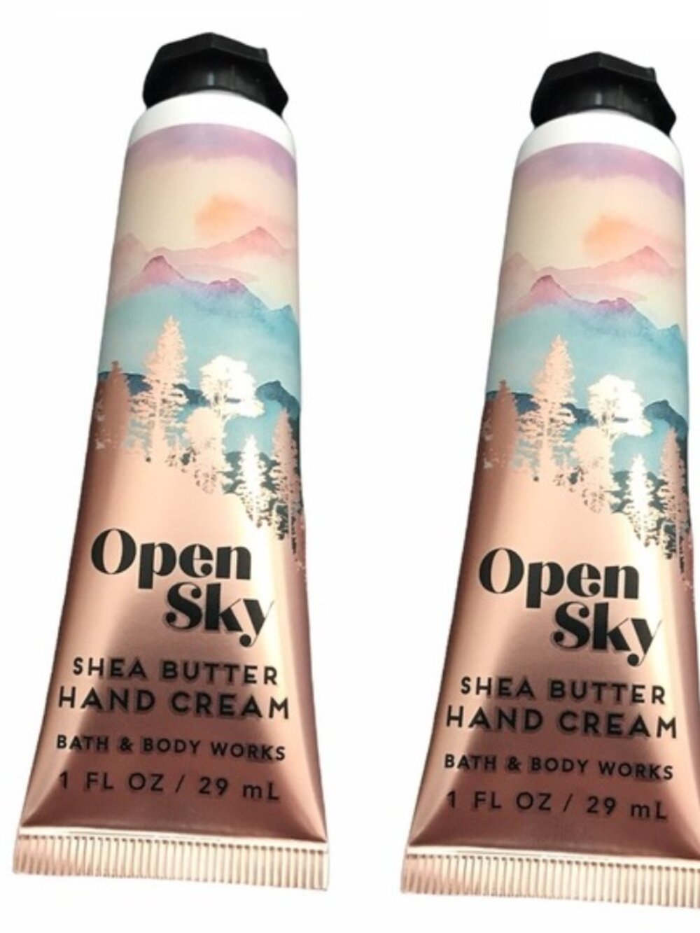 Bath and Body Works Open Sky Shea Butter Hand Cream Set of 2